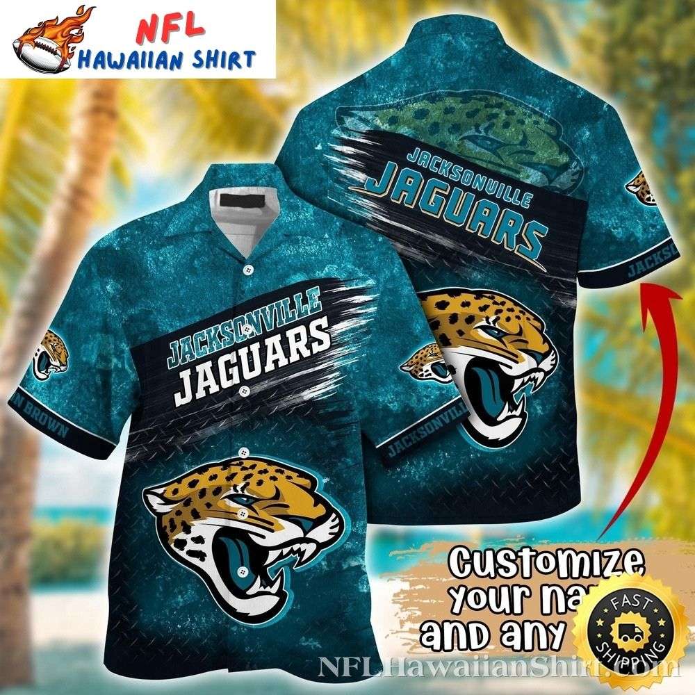 Ocean Depth Jaguars Hawaiian Shirt – Deep Sea Customizable