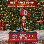 Ohio State Beat Michigan Christmas Ornament