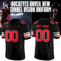 Ohio State Buckeyes Black out Tunnel Vision Football Jersey