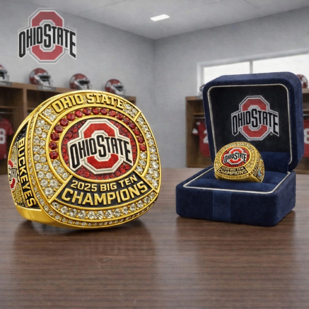 3D Ring Ohio State Buckeyes Big Ten Championship