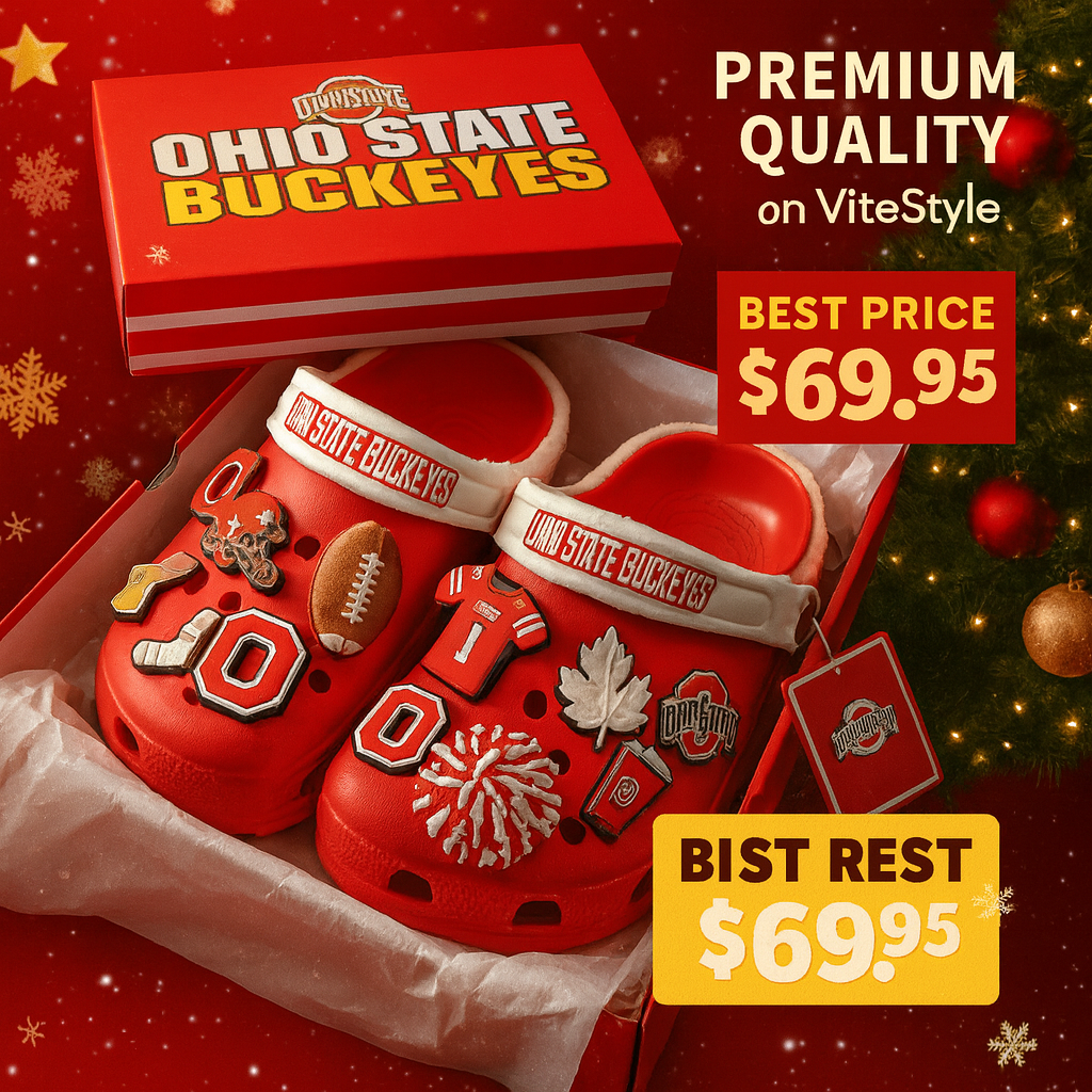 Ohio State Buckeyes Croc Charms