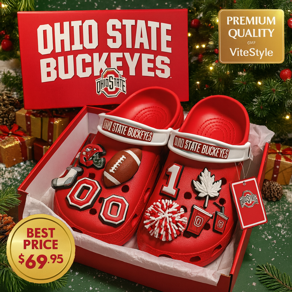 Ohio State Croc Charms