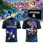 Ohio State Buckeyes Football Sonic The Hedgehog 2026 T-Shirt