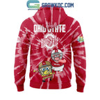 Ohio State Buckeyes SpongeBob SquarePants Hoodie Shirt