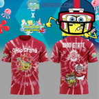Ohio State Buckeyes SpongeBob SquarePants Hoodie Shirt