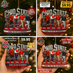Ohio State Coach Thank for the memories Ornament