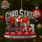 Ohio State Coach Thank for the memories Ornament