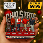 Ohio State Coach Thank for the memories Ornament