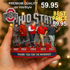 Ohio State Coach Thank for the memories Ornament
