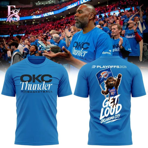 Oklahoma City Thunder Basketball Get Loud Shirt