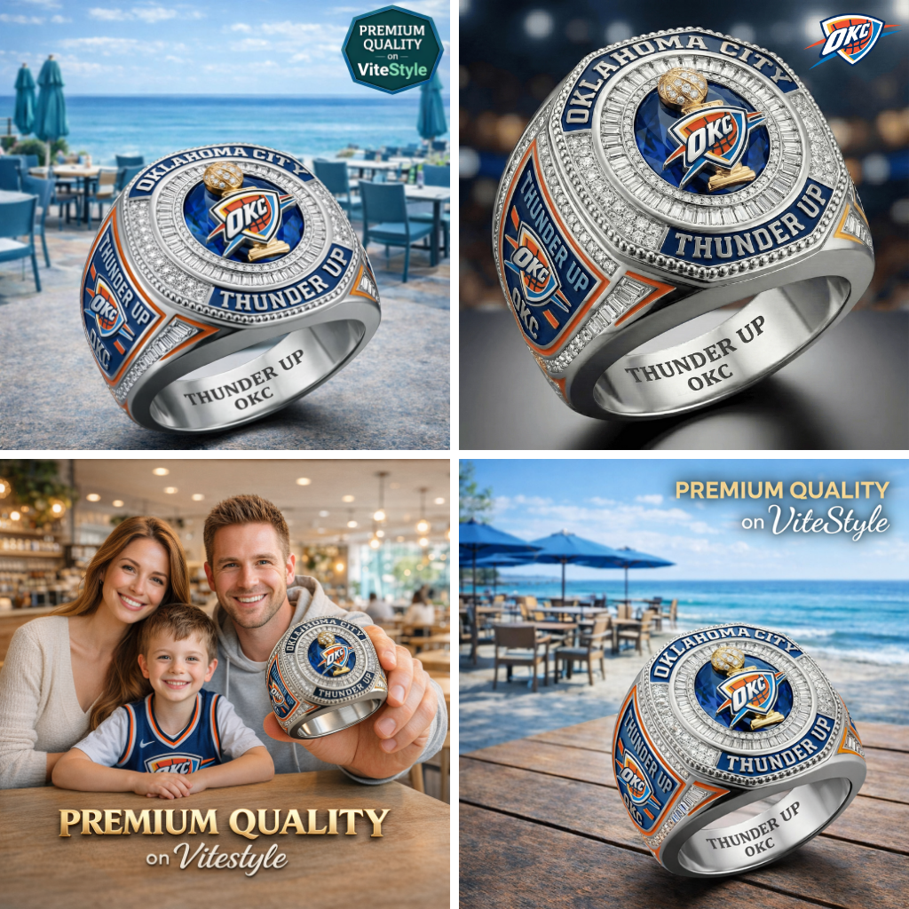 HOT Oklahoma City Thunder Champion Ring
