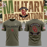 Oklahoma Military Appreciation 2026 Shirt