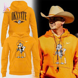 Oklahoma State Cowboys Football Throwback Mascot Hoodie
