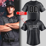 Oklahoma State Salute To Service Custom Jersey