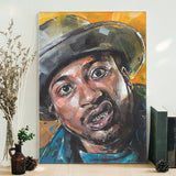 Ol’ Dirty Bastard Paint Wall Art Poster Canvas