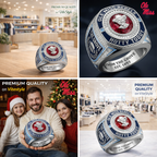 Ole Miss Rebels Hotty Toddy Championship 3D Ring