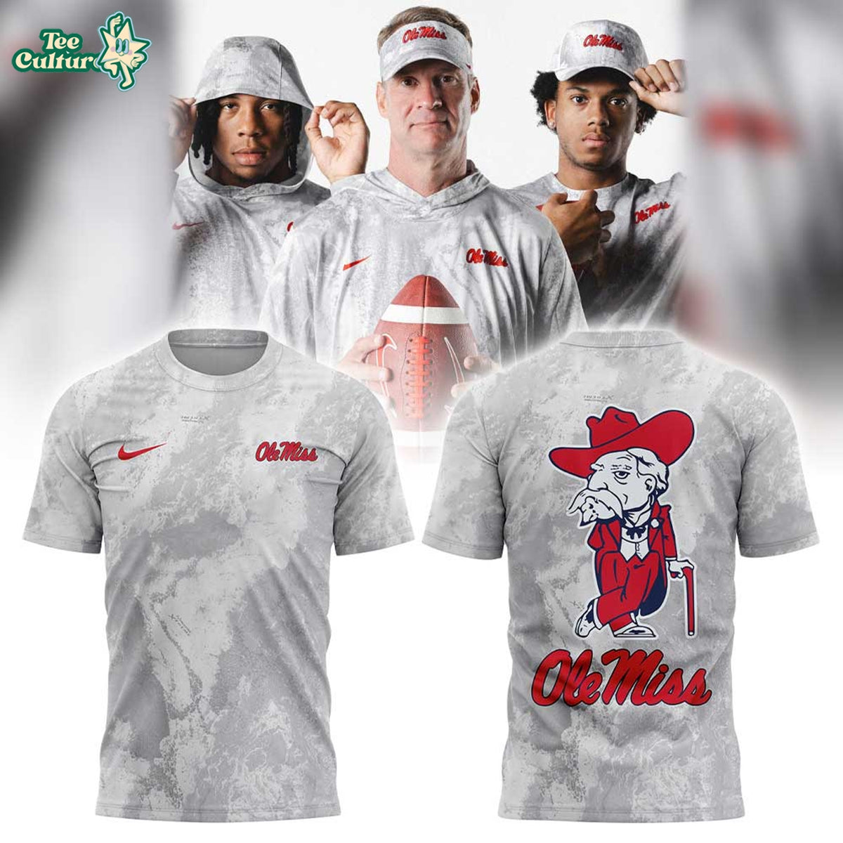 Ole Miss Rebels Realtree Camo Limited Edition Graphic T-Shirt