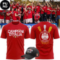 Olimpia Milano 2026 Campioni d'Italia T-Shirt