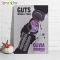 Olivia Rodrigo Guts World 2024 Tour Poster Canvas