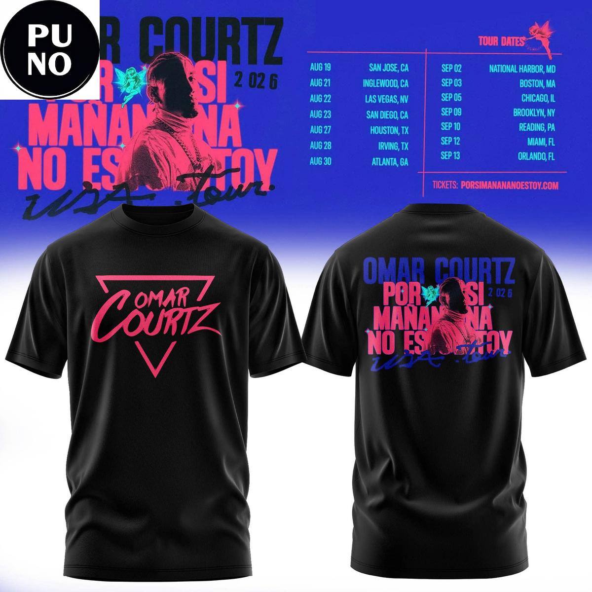Omar Courtz Por Si Manana No Estoy 2026 Hoodie T-Shirt