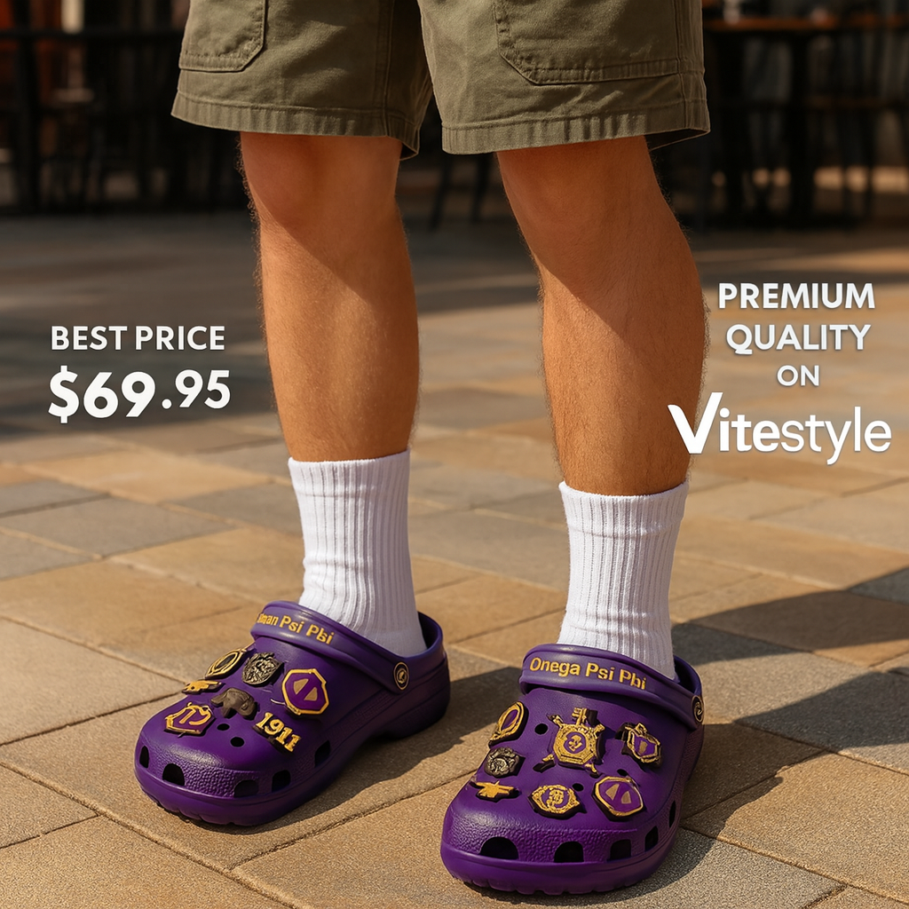 Omega Psi Phi Crocband Charms Crocs 2026