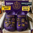 Omega Psi Phi Crocband Charms Crocs 2026