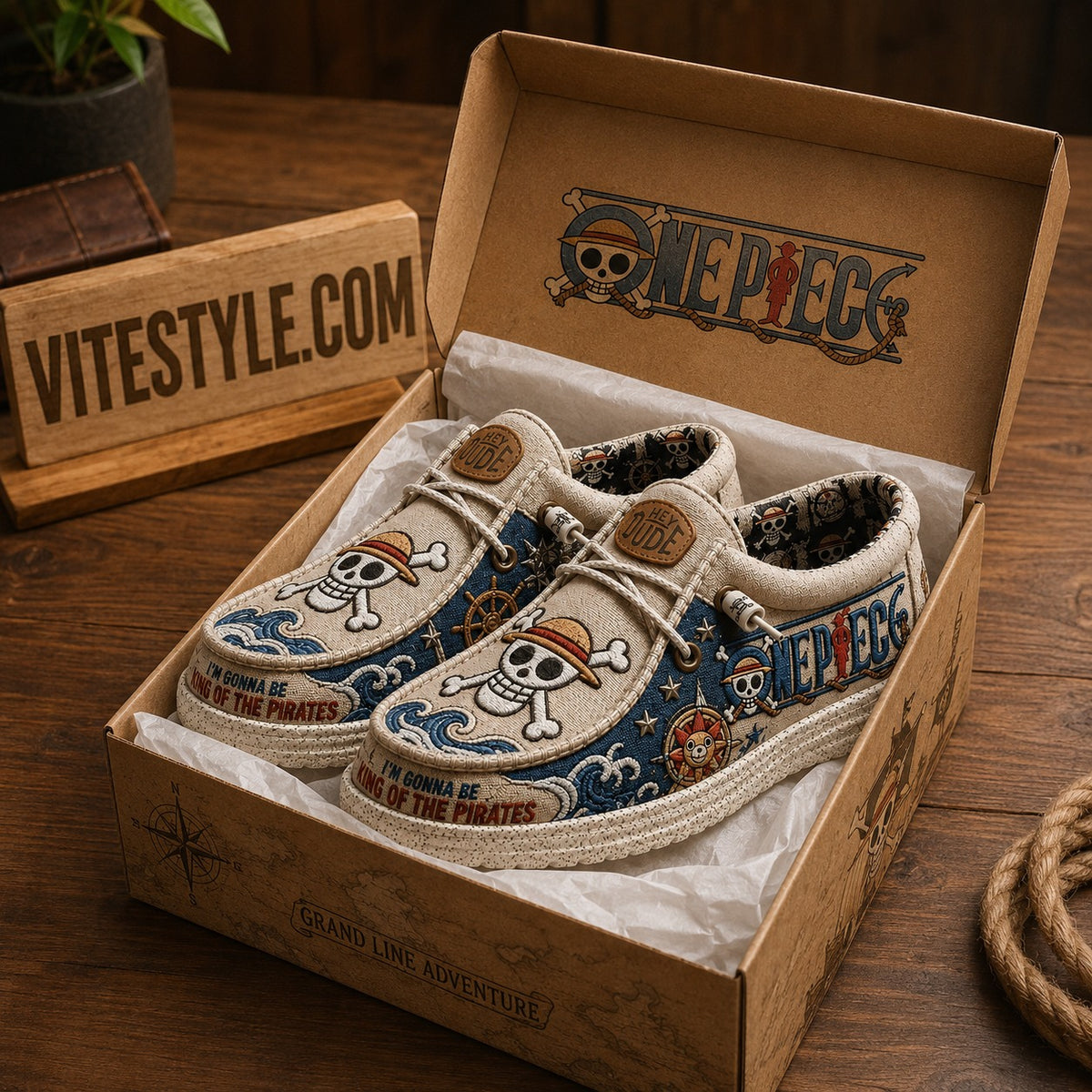 One Piece Hey Dude Shoes