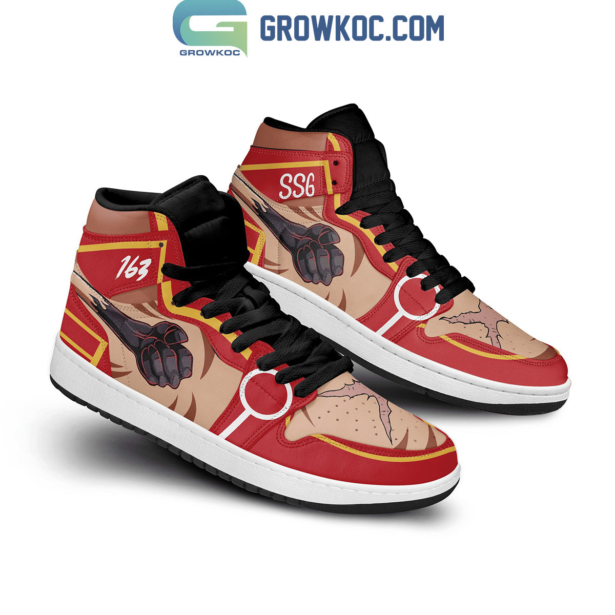 One Piece The Special Science Group SSG Air Jordan 1 Shoes