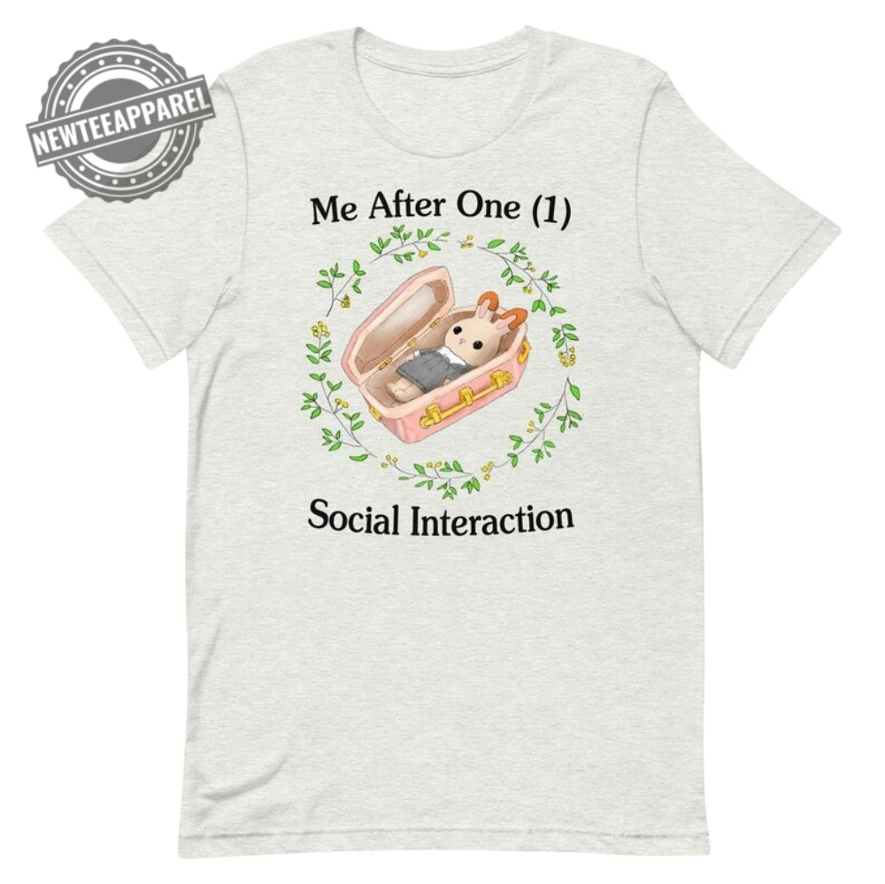 One Social Interaction Unisex t-shirt