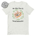 One Social Interaction Unisex t-shirt