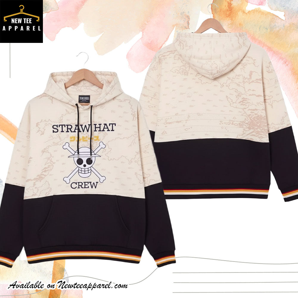 One piece Straw Hat Hoodie Shirt
