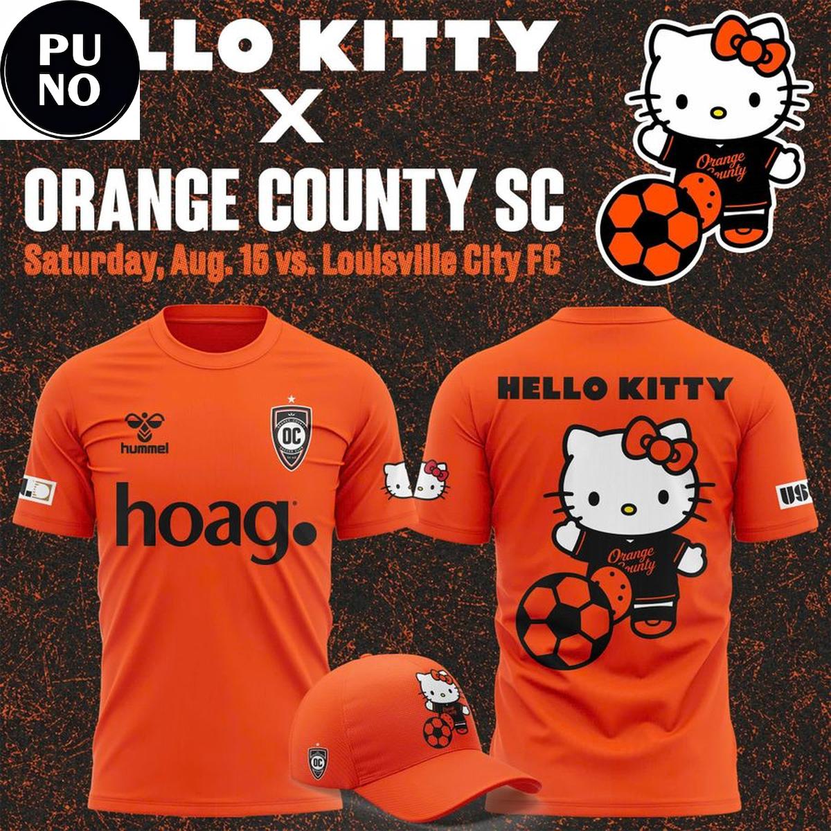 Orange County SC x Hello Kitty Night 2026 T-Shirt