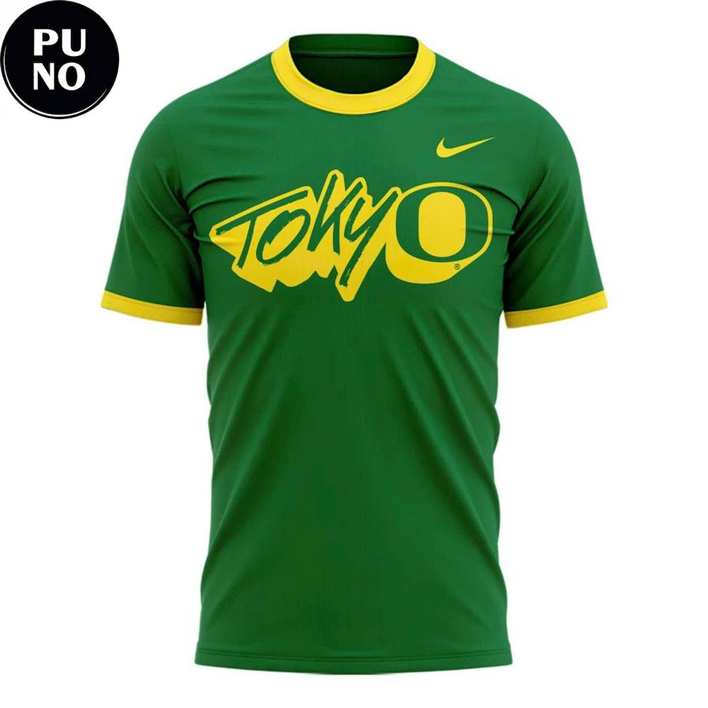 Oregon Ducks 2026 Tokyo Oregon Football Showcase T-Shirt