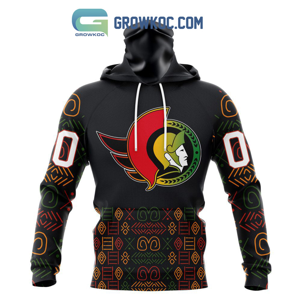Ottawa Senators Black History Month Personalized Hoodie Shirts