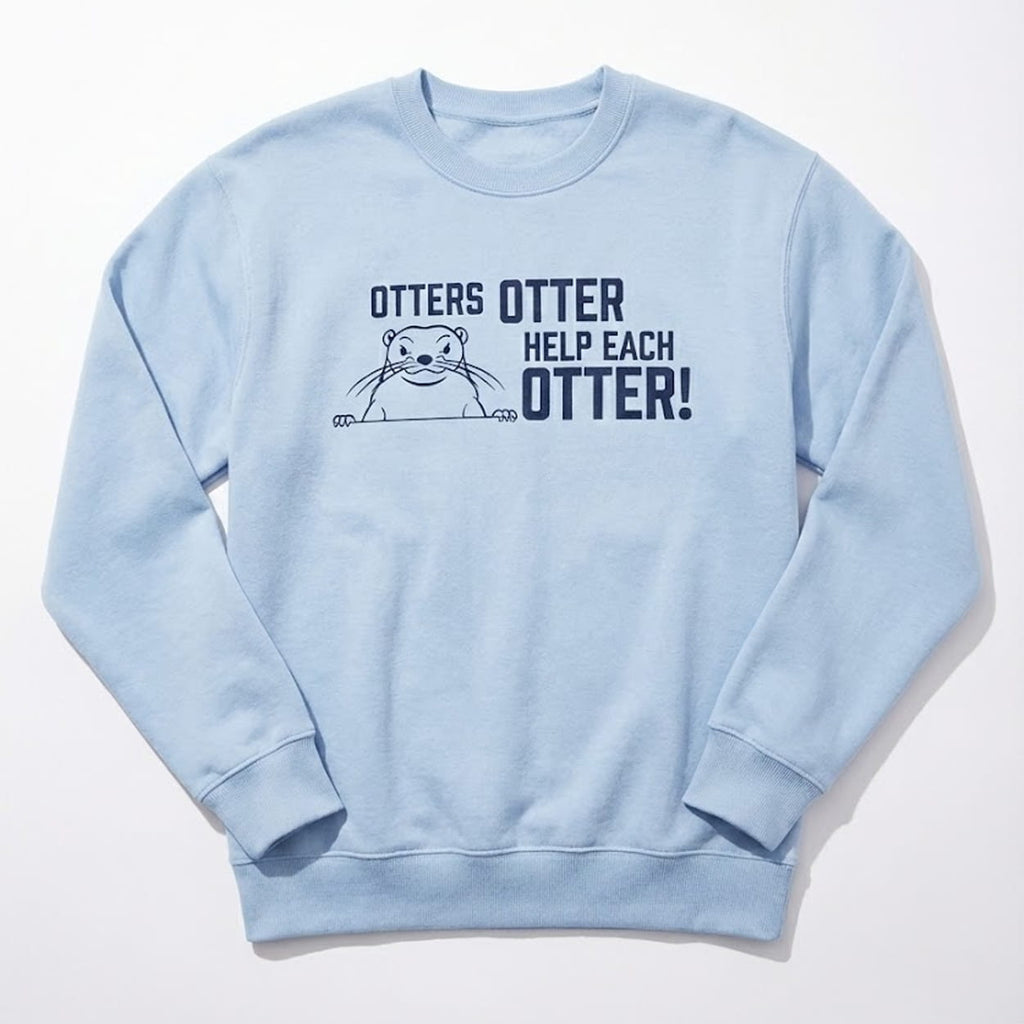 Otters Otter Help Each Otter Shirt
