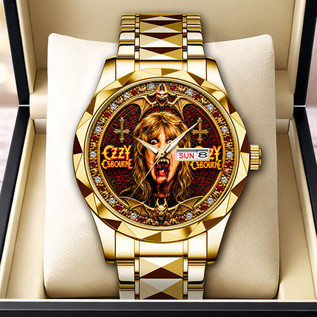 Ozzy Osbourne Alloy Luxury Quartz Watch - HOATT20121