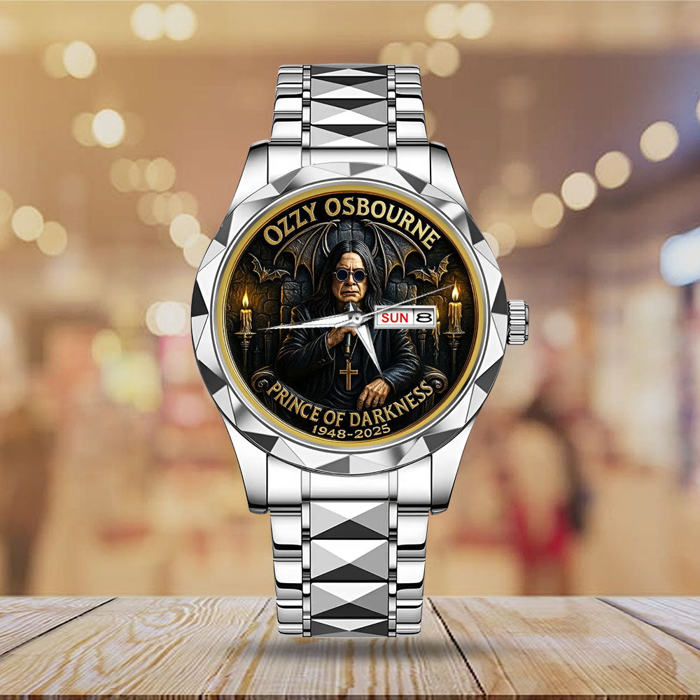 Ozzy Osbourne Alloy Luxury Quartz Watch - MAITM 12310