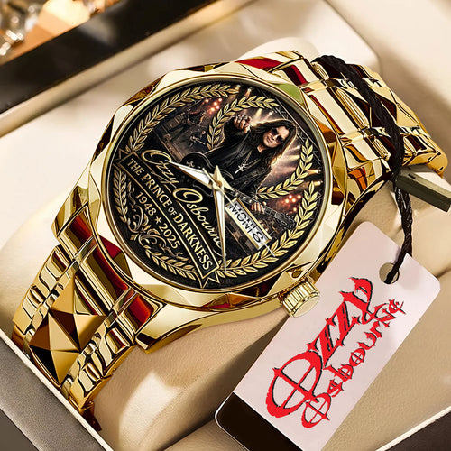 Ozzy Osbourne Alloy Luxury Quartz Watch - MAITM14621