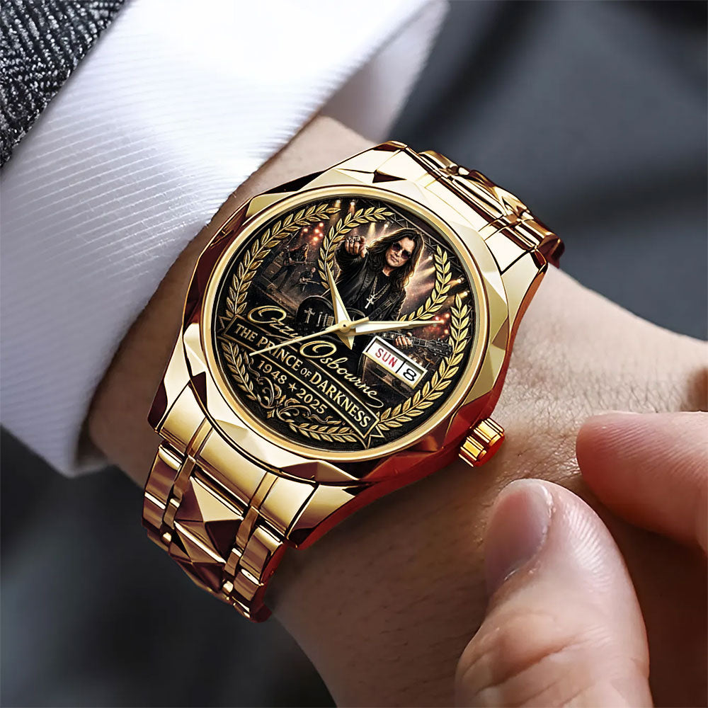 Ozzy Osbourne Alloy Luxury Quartz Watch - MAITM14621