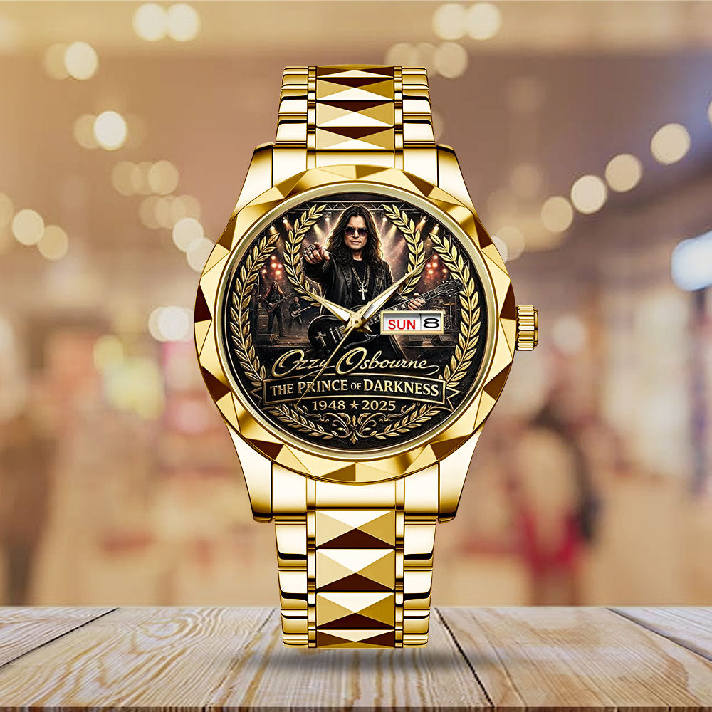Ozzy Osbourne Alloy Luxury Quartz Watch - MAITM14621