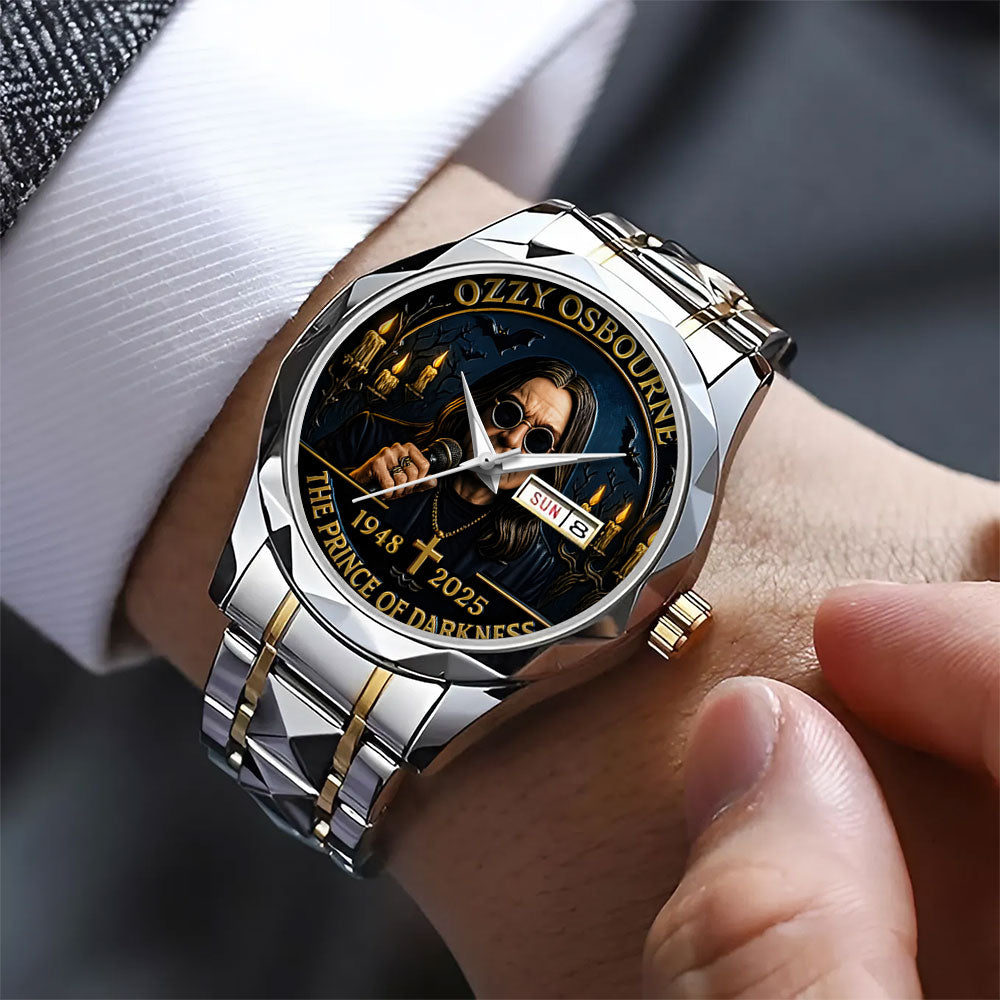 Ozzy Osbourne Alloy Luxury Quartz Watch - TANTN 14711