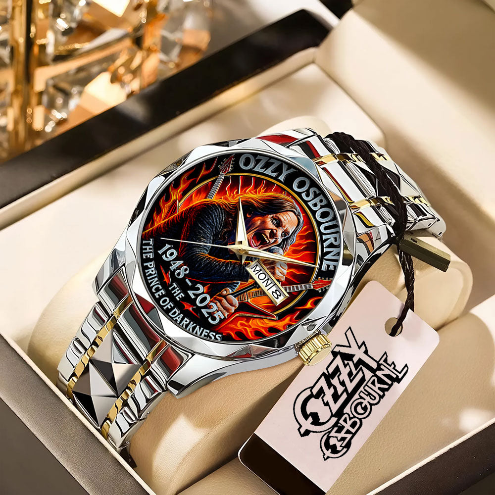 Ozzy Osbourne Alloy Luxury Quartz Watch - TANTN 14712