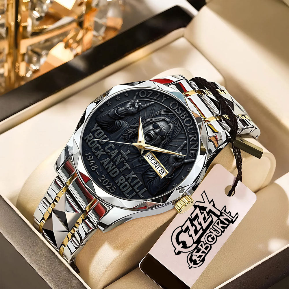 Ozzy Osbourne Alloy Luxury Quartz Watch - TANTN 14714