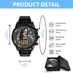 Ozzy Osbourne Black Stainless Steel Watch - MAITM 12272