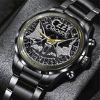Ozzy Osbourne Black Stainless Steel Watch - MAITM 12535