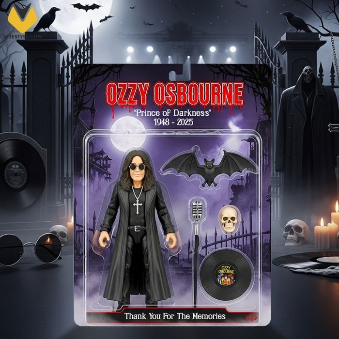Ozzy Osbourne Memorial Acrylic Plaque