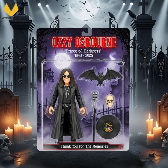 Ozzy Osbourne Memorial Acrylic Plaque