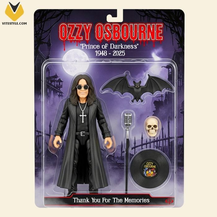 Ozzy Osbourne Memorial Acrylic Plaque