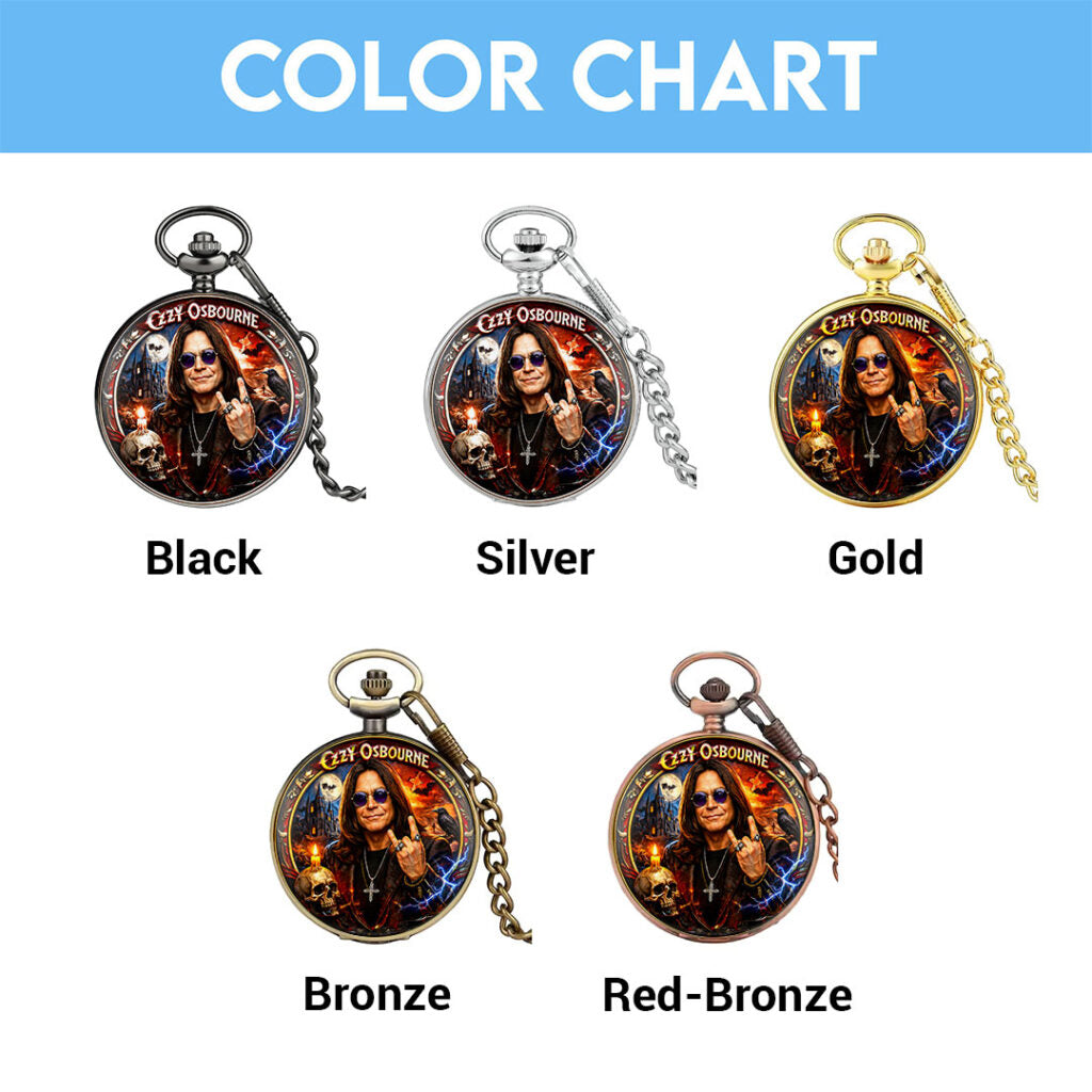 Ozzy Osbourne Pocket Watch - HOATT18265