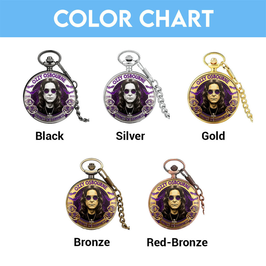 Ozzy Osbourne Pocket Watch - HOATT18529